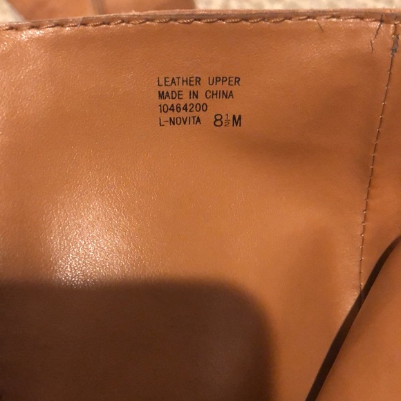 Franco Sarto Tall Tan Boots - Picture 6 of 6